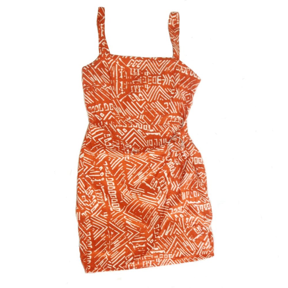 Forever 21 Cross-Over Tribal Print Dress